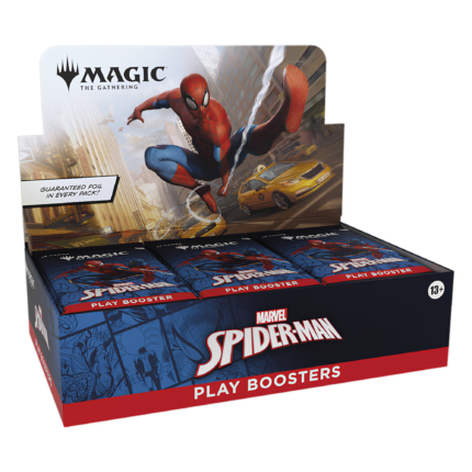 MTG Spiderman Play Boosters Display
