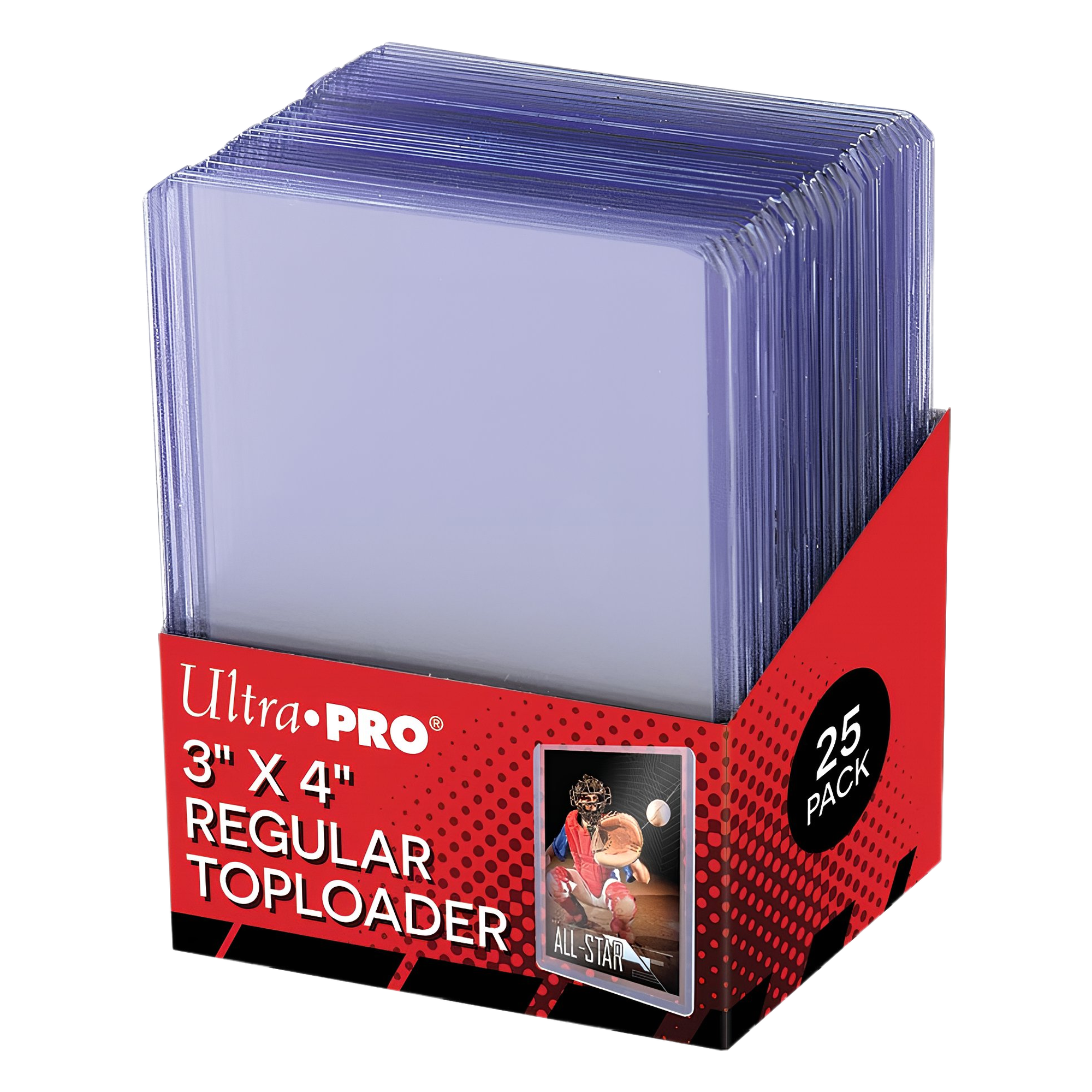 Ultra Pro TOPLOADER TRASPARENTE 25PZ Ultra Pro TOPLOADER TRASPARENTE 25PZ