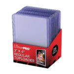Ultra Pro TOPLOADER TRASPARENTE 25PZ