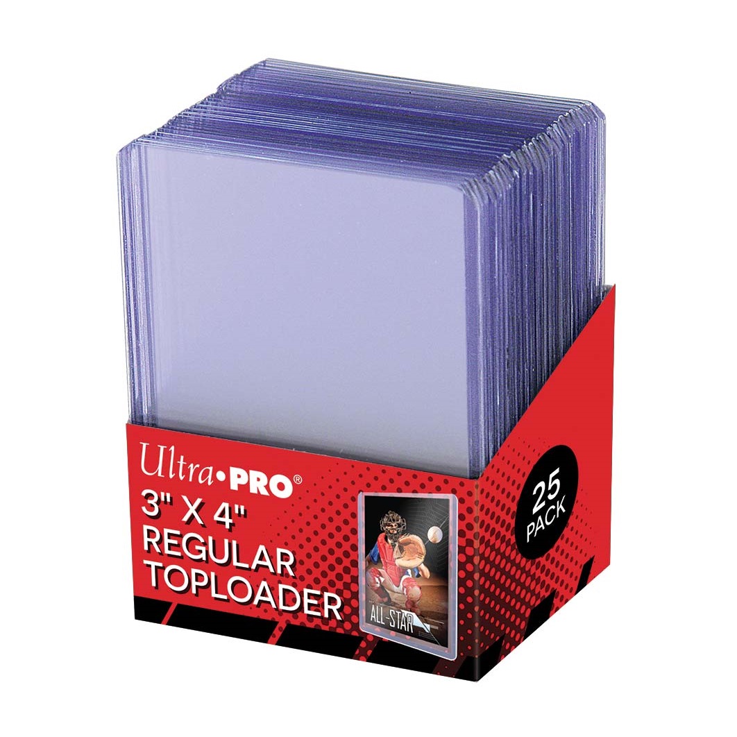 utra pro 25 px Ultra Pro TOPLOADER TRASPARENTE 25PZ - immagine 1