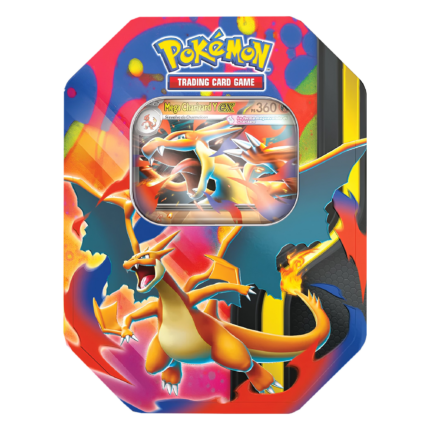 Pokemon Tin collezione Mega Charizard IT