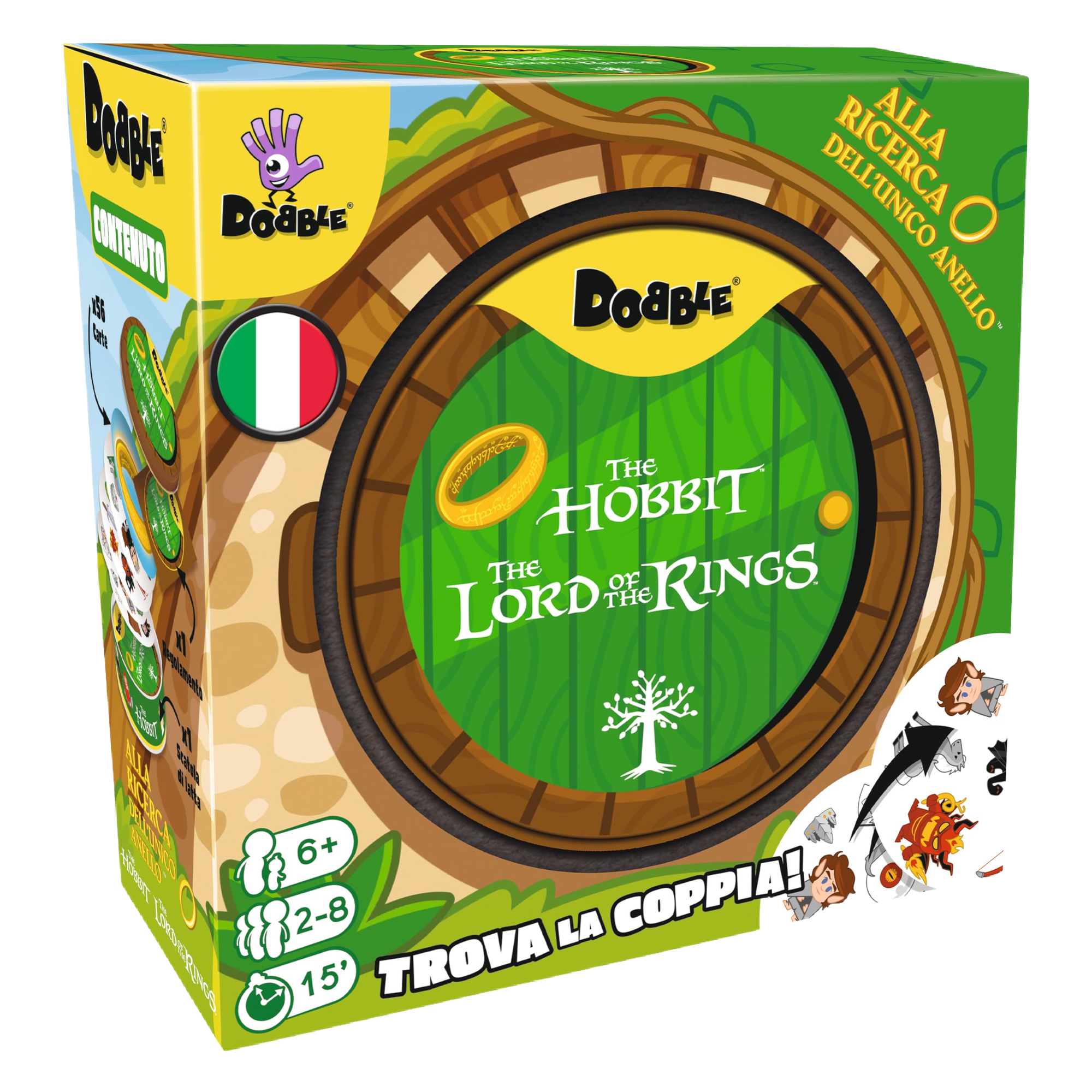 Dobble the Hobbit / The lord of the ring Edizione Italiana Dobble the Hobbit / The lord of the ring Edizione Italiana